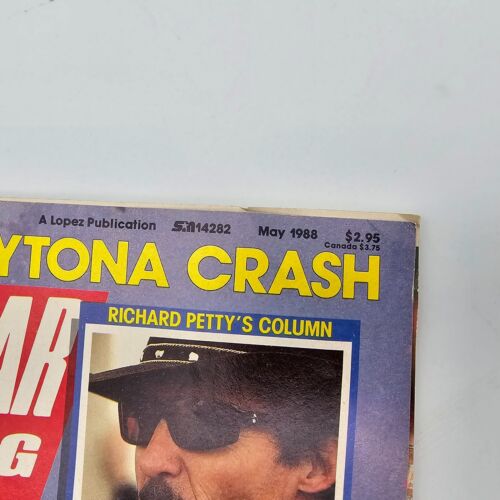 Stock Car Racing Magazine May 1988 Richard Petty Cover Newsstand Ed. No Label - Picture 2 of 13