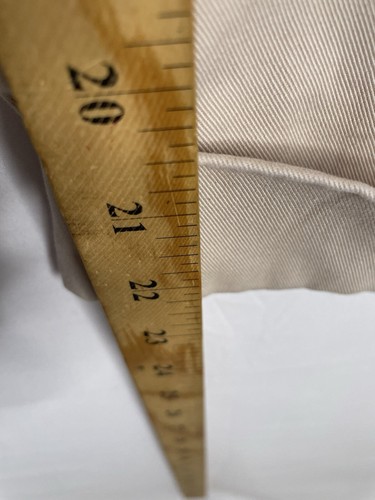 Free People Women’s Size Small Cuffed Chino Tan New. 4408 - Imagen 13 de 14