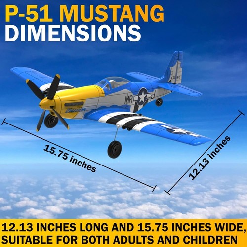Beginner-Friendly RC Plane with 3 Modes & Stabilization - 12 Minute Flight Time - Picture 8 of 8