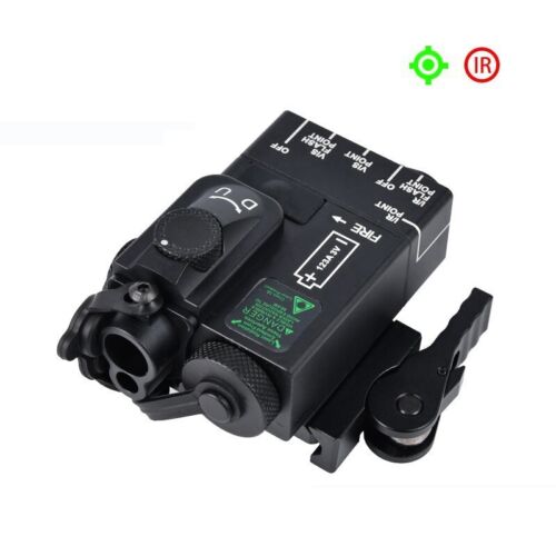 WADSN Tactical DBAL-A2 luce che mira verde IR laser metallo PEQ torcia luce stroboscopica - Foto 19 di 22