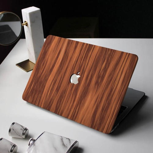Funda con patrón de grano de madera para Macbook Air 13 A2681 A2337 A2179 A2338 A2289 A1466 - Imagen 4 de 15