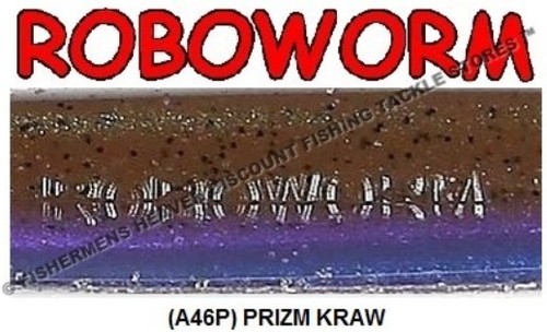 Roboworm ( SR ) 6 Inch Straight Tail Drop Shot Worms 10 Pack Pick from 48 Colors - Picture 35 of 48