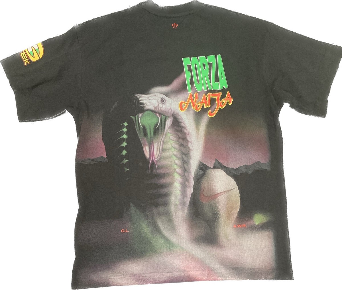 Nocta X Nike Black Cobra T-shirt Size M