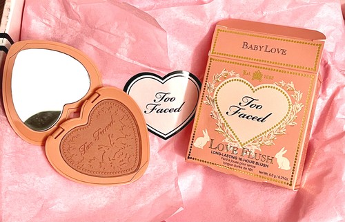 Too Faced Blush , Highlighter, Tutti Frutti Setting Powder, Spray & Lip Glaze - Picture 11 of 22