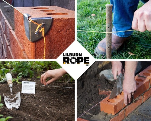 Nylon Mason Line #18 - Seine Twine for Brick Builder Construction and Gardens - Picture 111 of 203