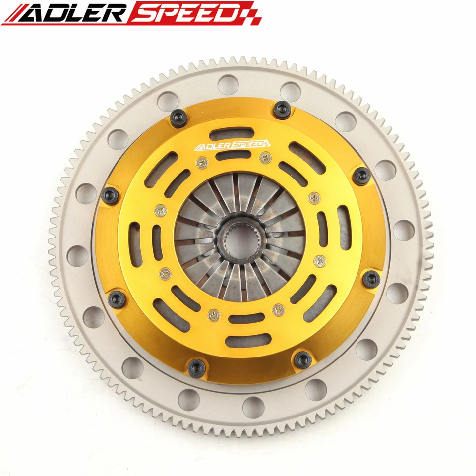 Racing Single Disc Clutch + Flywheel For Honda Acura B16 B18 B20 B-series Medium - Image 2 of 4