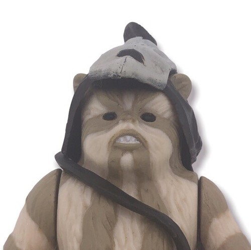 Logray Ewok Medicine Man with Hood & Bag Vintage Star Wars Figure 1983 Macau COO - Picture 5 of 24