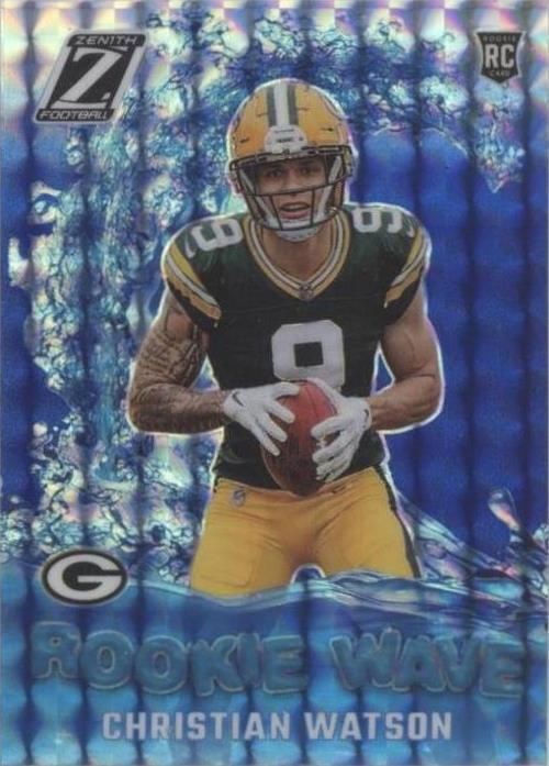 2022 Panini Zenith - Rookie Wave Christian Watson #RW-CW Blue (RC) for ...