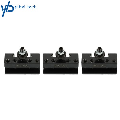 3Pcs OXA #1 250-001 Quick Change Turning & Facing Lathe Tool Post Holder New - Picture 5 of 10