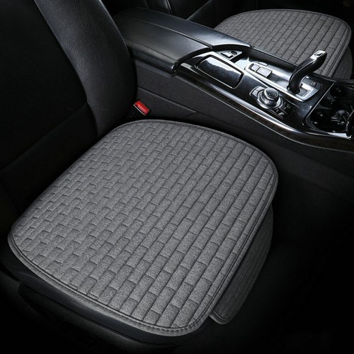 Flax Car Seat Cover Front Seat Protector Cushion Seat Cover Mat Accessories - Bild 5 von 12
