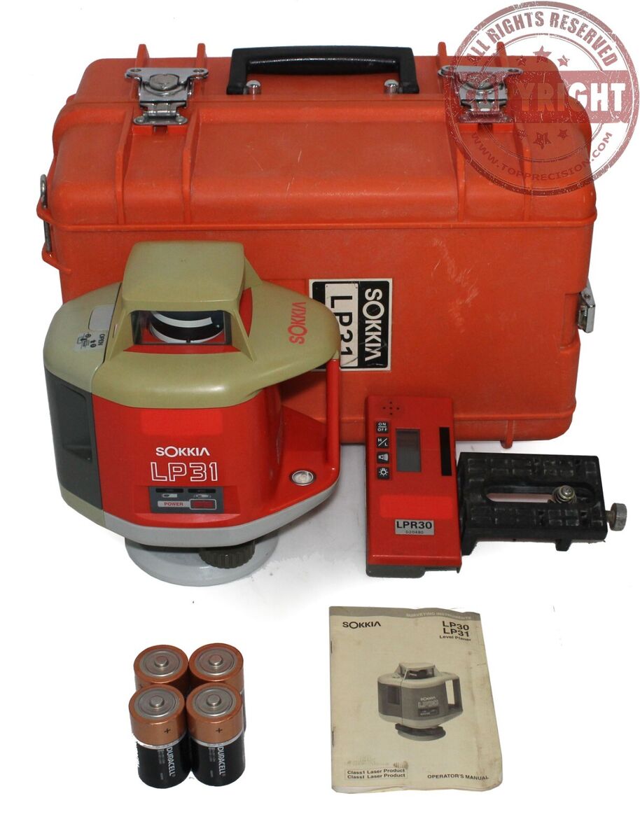 SOKKIA LP31 ROTARY LASER LEVEL, TRANSIT, SPECTRA, LASERPLANE SOKKIA LP31 ROTARY LASER LEVEL, TRANSIT, SPECTRA, LASERPLANE