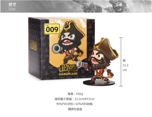 League of Legends Official Gangplank Figure The Saltwater Scourge PVC Collection - Picture 11 of 13
