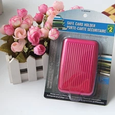 Credit Card Holder Small RFID Blocking Wallet Business Mini Case for Women Men