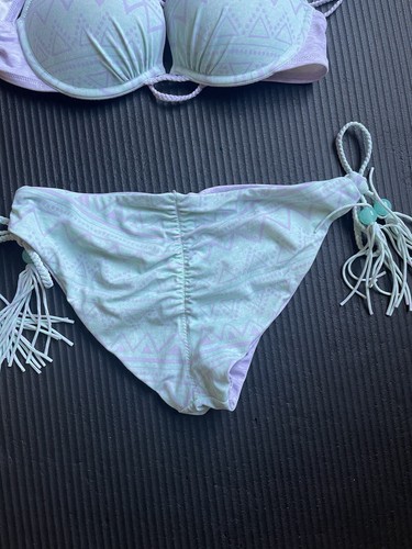 Victoria's Secret Swim Azteken Wende-Bikini Fransen Quaste & Push-up BH 34C/S - Bild 7 von 16