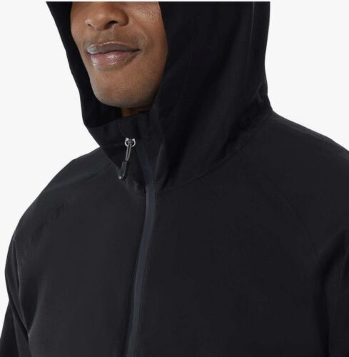 32 DEGREE MEN'S COOL WATERPROOF FULL ZIP FRONT POCKET JACKET. Black Size L New - Picture 5 of 7