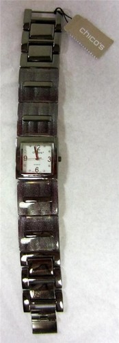 CHICO'S DONELLA ADJUSTABLE STRAP WATCH NWT $59 - Picture 4 of 7
