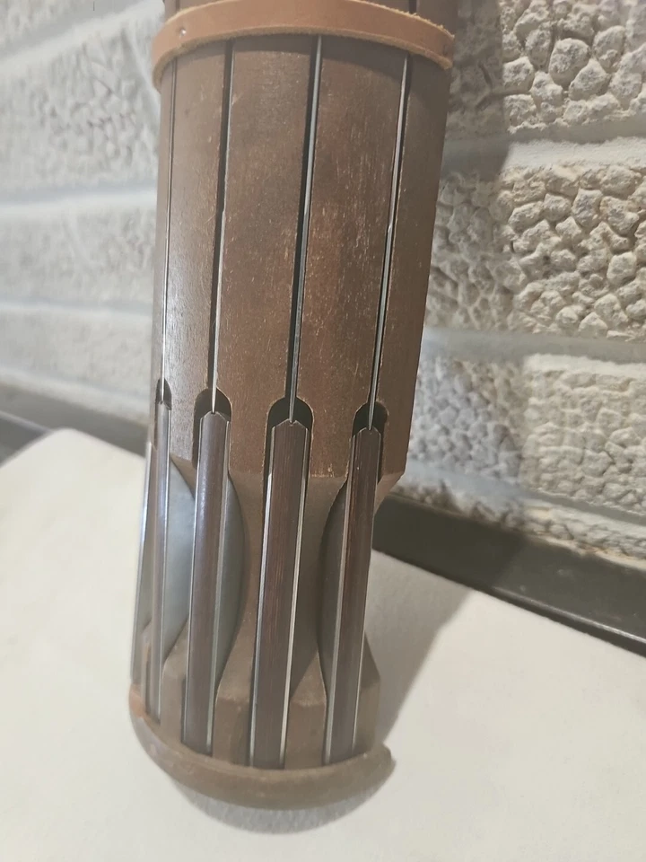 Винтажный японский стейк ножи комплект/6 деревянные ручки настенное крепление MCM середины века - Изображение 4 из 4