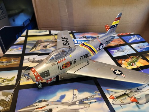 Franklin Mint B11B929 F-86F Sabre Jet USAF Europe 21 FBW Commander 72 FBS 1:48 - Bild 2 von 6