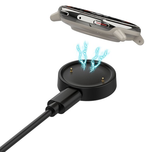 Charger Base For Amazfit Active 2 Smart Watch Charger Charging Dock Cable Black - Zdjęcie 3 z 11