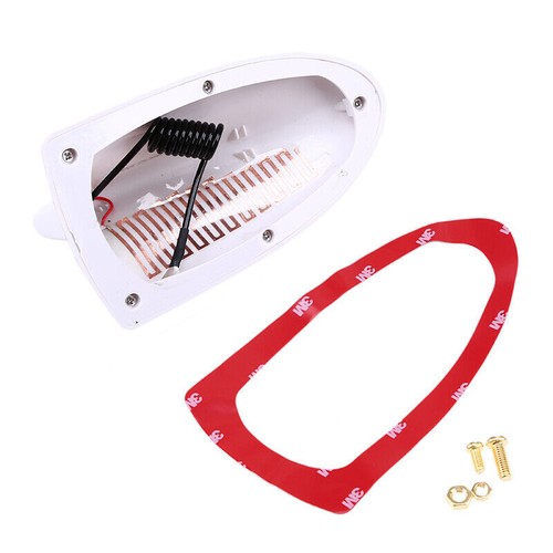 White Car Shark Fin Antenna Roof Radio AM/FM Cover For Hyundai 2015 2016-2019 - Foto 3 di 8