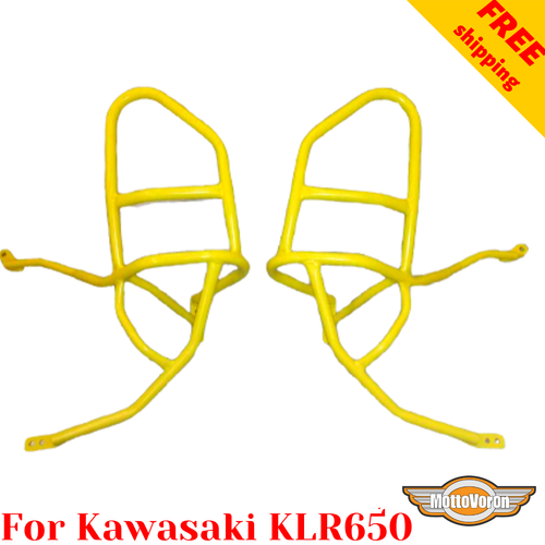 Protector de motor para Kawasaki KLR 650 KLR650 barras de choque (2008-2018) - Imagen 11 de 12