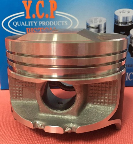 YCP P29 75.5mm 050 Teflon Coated Pistons HighComp +Rings For Honda D16 Oversize - Foto 4 di 10
