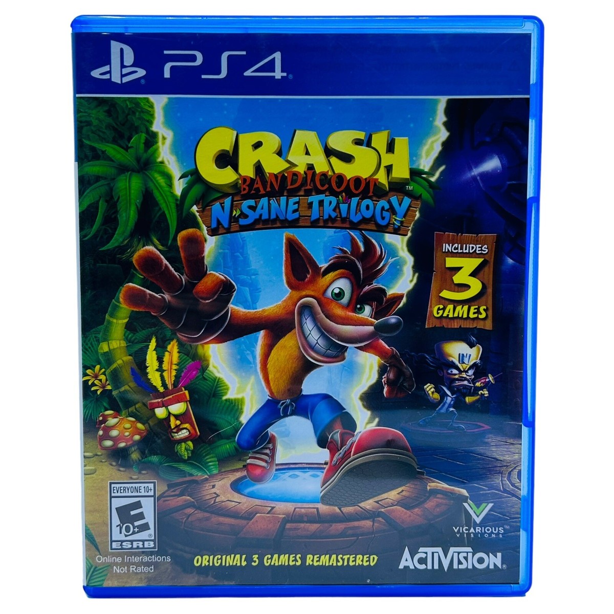 Crash Bandicoot: N. Sane Trilogy Sony PlayStation 4 PS4 CIB 