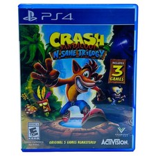 Crash Bandicoot: N. Sane Trilogy Sony PlayStation 4 PS4 CIB Complete Tested Game