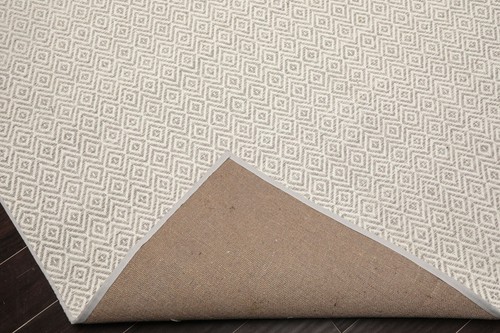 LoomBloom Mehrere Größen Elfenbein Handgewebt Geometrisch Flachgewebe Neuseeland Wolle Teppich - Bild 44 von 46