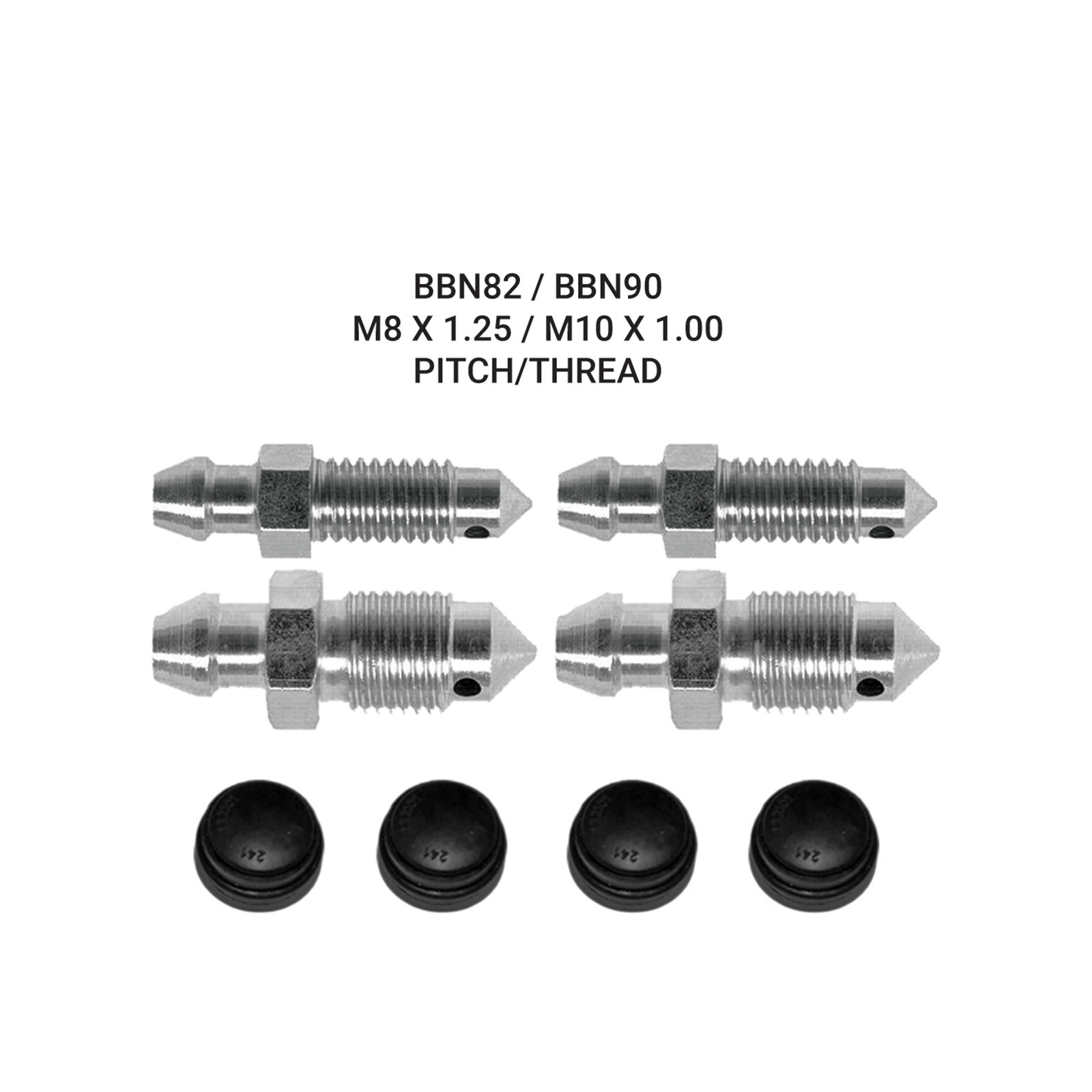 BRAKE CALIPER BLEED NIPPLES SCREWS FITS VAUXHALL ASTRA H 0411