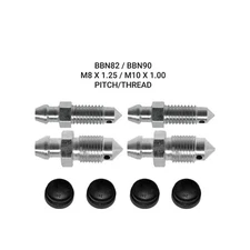 BRAKE CALIPER BLEED NIPPLES SCREWS FITS: VAUXHALL ASTRA H 2004-2011 NIP2034K