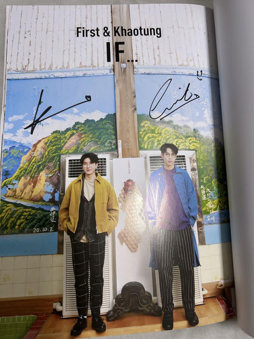 Pondphuwin firstkaotung フォトブック The Official Photobook : Pond Phuwin First Khaotung - IF