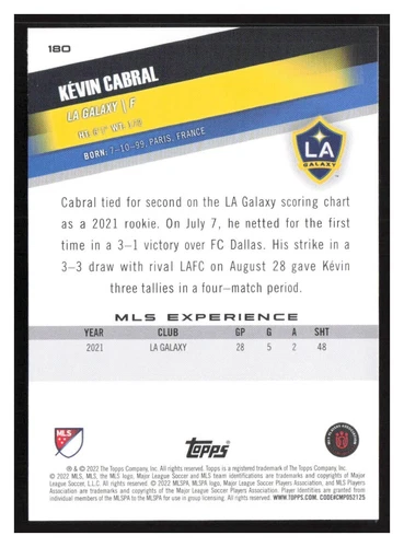2022 Topps MLS #1-200 Base cards Pick Your Card(s) Complete Your Set - Picture 315 of 347