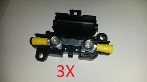 PAQUETE DE 3 -CON SOPORTES DE FUSIBLES- Unidad Controladora Dirección Eléctrica Corsa B C Caja Epas - Imagen 2 de 7