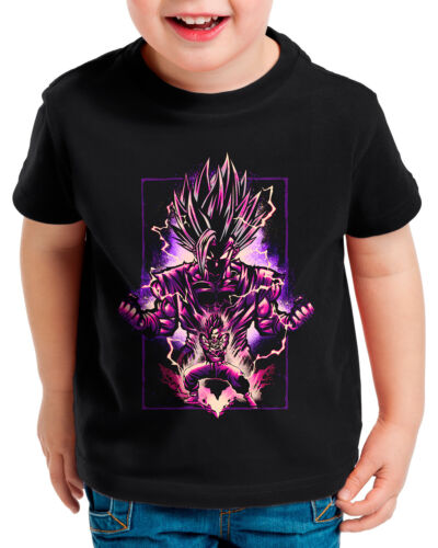 Ultra Ego Strike T-Shirt für Kinder super dragon saiyan dbs ball z gt - Afbeelding 1 van 2