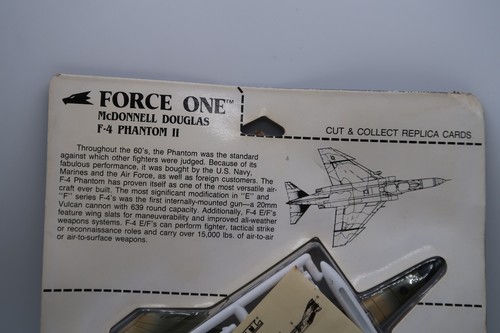 Vtg ERTL Force One McDonnel Douglas F-4 Phantom II NOS NRFP NOC Die-Cast Rare - 第 14/16 張圖片