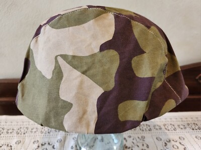 WW2 German/ Hungarian ''Stalingrad'' Camo Helmet NO foliage loops. Ver.2