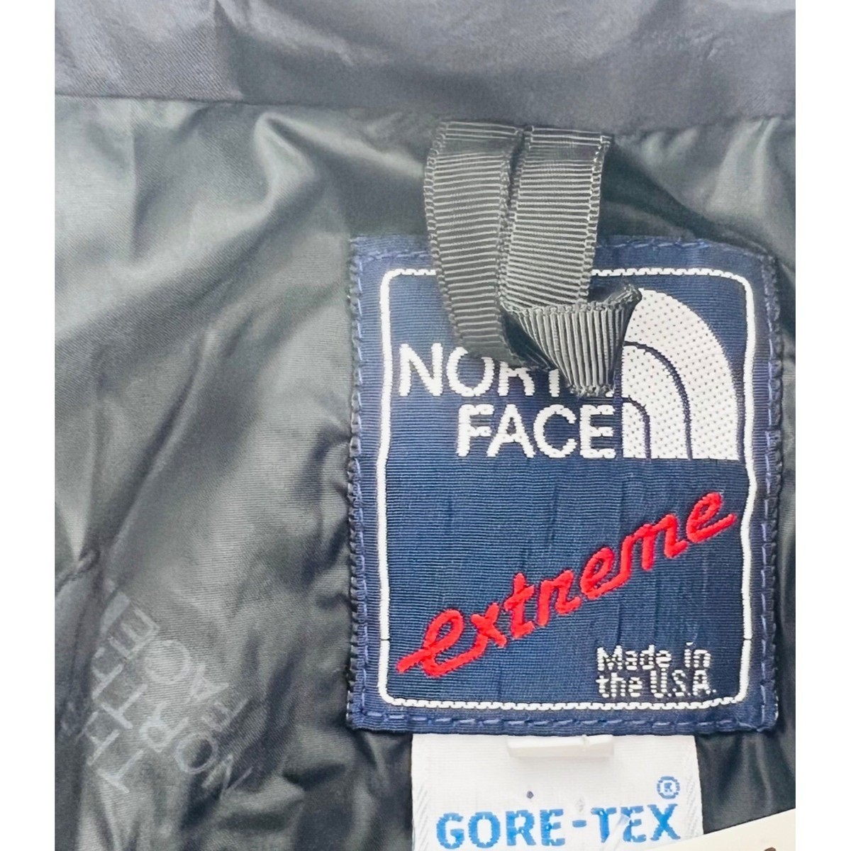 ジャケット・アウター North Face Gore-Tex Extreme VTG The North Face Extreme Gore-Tex Red Blue Rain Jacket