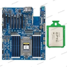 Gigabyte MZ32-AR0 Motherboard + AMD EPYC 7282 16 Core CPU Processors Combos