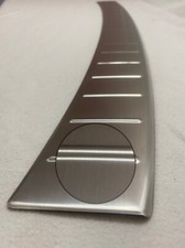 Ladekantenschutz Gebürstet mit Abkantung für OPEL ZAFIRA B Edelstahl Heckschutz