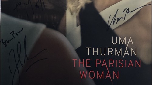 Uma Thurman ++ Signed PARISIAN WOMAN Broadway Poster LAST ONE + Signed Playbill - Picture 2 of 3