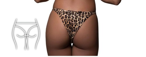 Swiminista x Christian Lacroix Black Bikini Bottom Women's Large Butterfly NWT - Picture 6 of 6