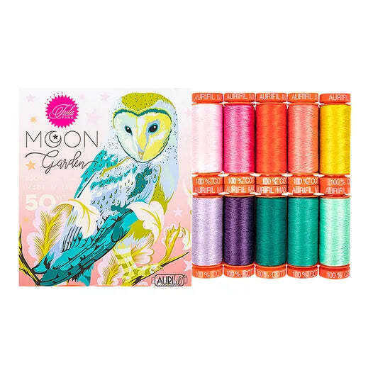 Tula Moon Garden Thread Collection 50wt 10 Small Spools Tula Moon Garden Thread Collection 50wt 10 Small Spools