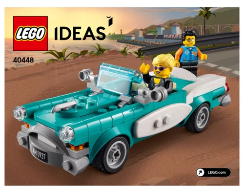 LEGO Ideas( 40448): Vintage Car Rare set free shipping Brand new - Picture 2 of 3