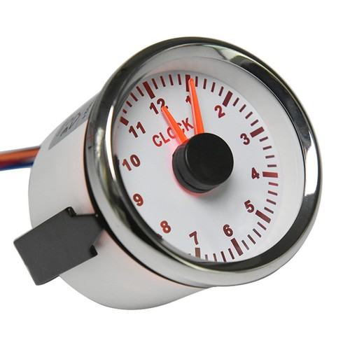 2'' 52mm Waterproof Digital Clock Gauge for Car Truck Motorbike Boat Yacht 9-32V - Picture 5 of 10