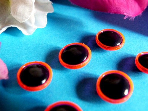 475B Superb Buttons "14 July" Red Black Firecracker Lot 6 Buttons EP Vintage - Picture 3 of 4