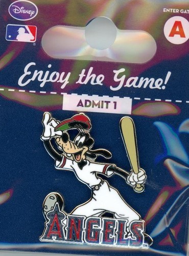 Angels Disney Pin Choice LA Anaheim Minnie Mouse Mickey Mouse Goofy Donald Duck - Picture 11 of 11