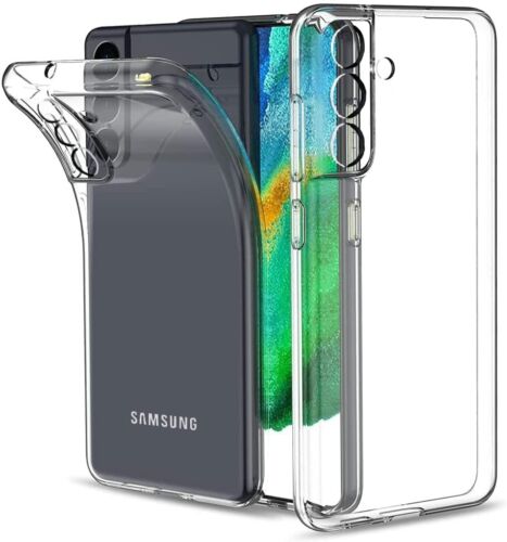 Samsung Galaxy S7/8/9/S10/S20/21 FE/22 S23 S24 S25 Note Clear Soft Slim TPU Case - Picture 48 of 77