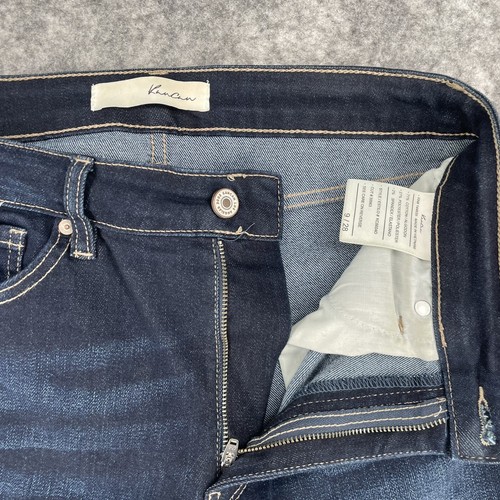 Kancan Jeans Women's 9 / 28 Skinny Fray Hem Stretch Blue Pants - Picture 11 of 15