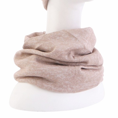 Invierno Hombres Mujeres Informal Anillo Bufanda Color Liso Unisex Suave Cálido Pañuelo para el Cuello - Imagen 5 de 17